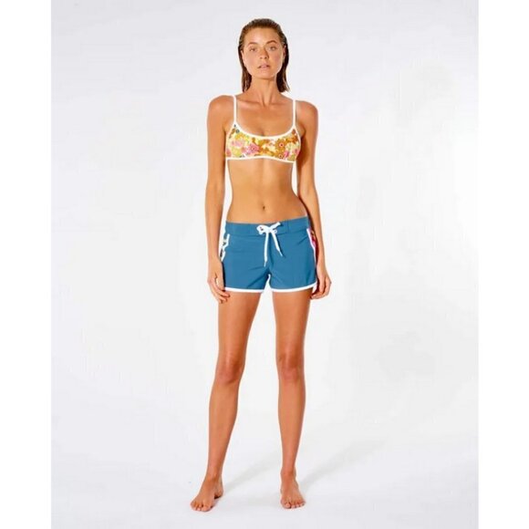 💕RIP CURL💕 Surf Revival 3" Boardshort ~ Swim Coverup Shorts Blue Large L NWT - Picture 6 of 16